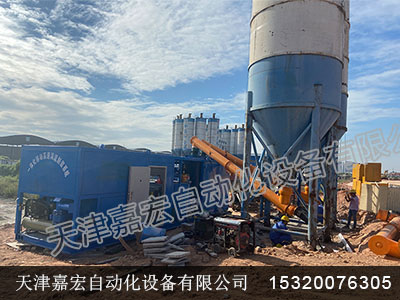 广东盛瑞科技股份有限公司珠海路基加固工程一体化移动高速涡流制浆系统