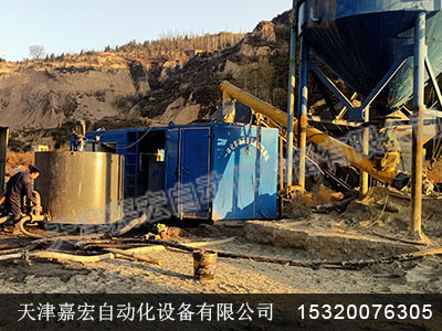 山西省第二地质工程勘察院柳林项目注浆站设备租赁